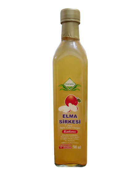 Elma Sirkesi Cam Şişe 500 ML