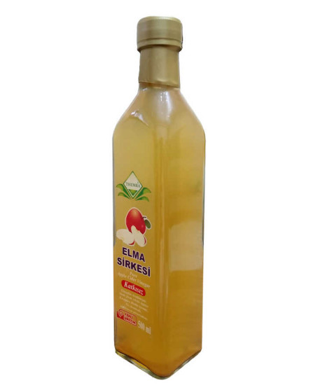 Elma Sirkesi Cam Şişe 500 ML