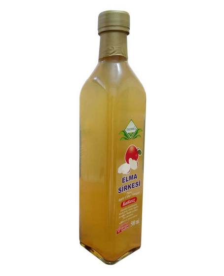 Elma Sirkesi Cam Şişe 500 ML