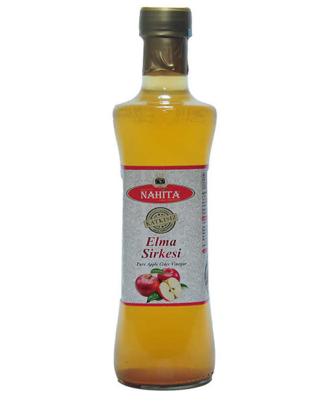 Elma Sirkesi Doğal Katkısız Cam Şişe 500 ML
