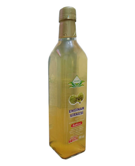 Enginar Sirkesi Cam Şişe 500 ML
