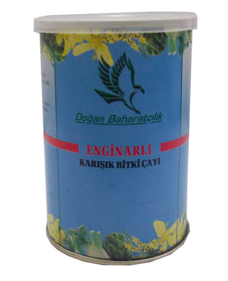 Enginarlı Karışık Bitkisel Çay 100 Gr Teneke Kutu