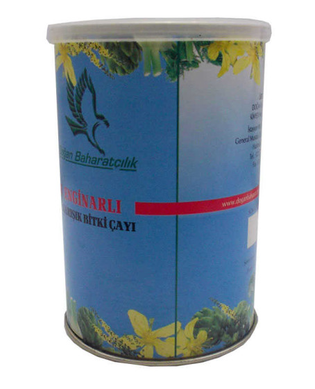 Enginarlı Karışık Bitkisel Çay 100 Gr Teneke Kutu