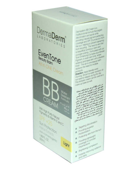 EvenTone BB Krem Açık Ton Vitaminli Spf+25 Güneş Koruma Bitki Özlü 50 ML