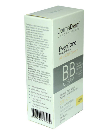 EvenTone BB Krem Açık Ton Vitaminli Spf+25 Güneş Koruma Bitki Özlü 50 ML