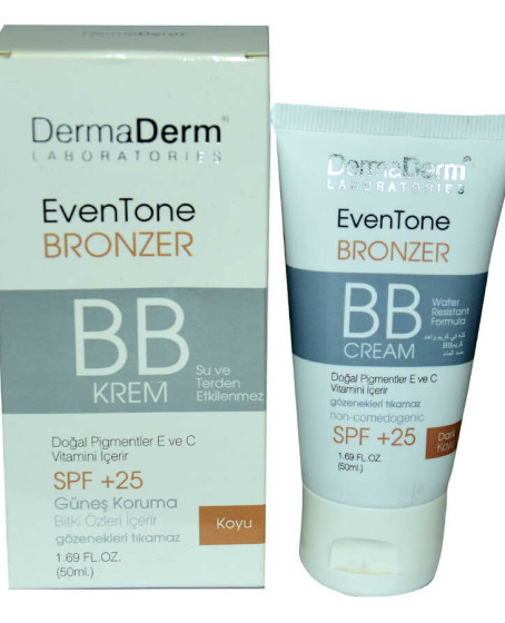 EvenTone BB Krem Koyu Ton Spf+25 Güneş Koruma Bitki Özlü 50 ML