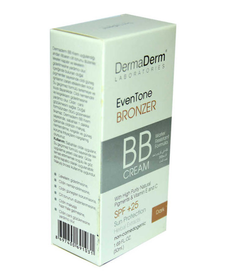 EvenTone BB Krem Koyu Ton Spf+25 Güneş Koruma Bitki Özlü 50 ML