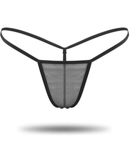 Transparan Tül String Tanga