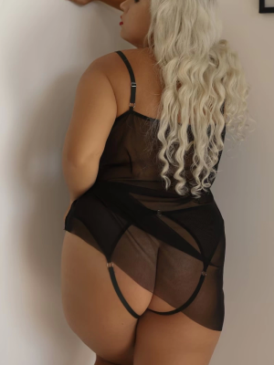 Transparan Büyük Beden Kısa Tül Gecelik Transparan Büyük Beden Kısa Tül Gecelik