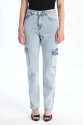 Kargo cep kar yıkama jeans pantolon Kargo cep kar yıkama jeans pantolon