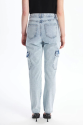 Kargo cep kar yıkama jeans pantolon Kargo cep kar yıkama jeans pantolon