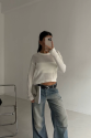 Triko transparent bluz beyaz Triko transparent bluz beyaz