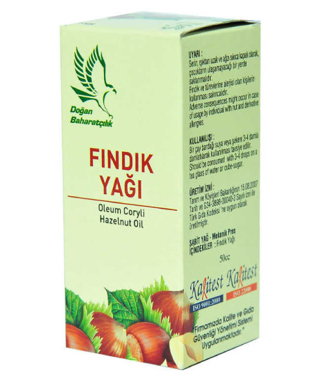 Fındık Yağı 50 cc