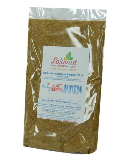 Garam Masala Baharat Karışımı 100 Gr Paket