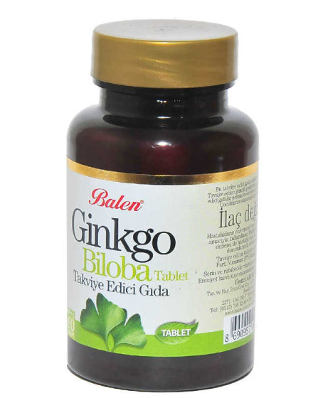 Ginkgo Biloba 60 Tablet