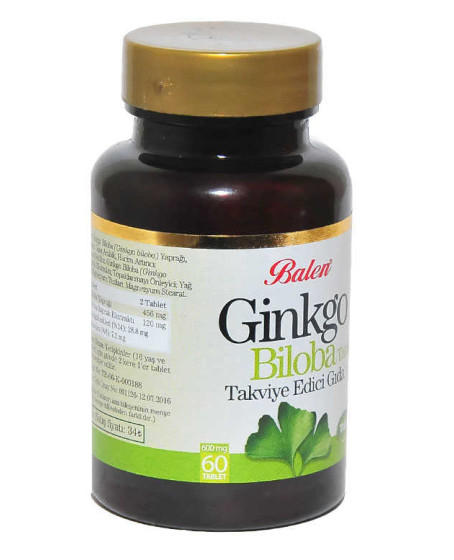 Ginkgo Biloba 60 Tablet