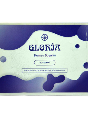 Kumaş Boyası Koyu Mavi 10Gr Pkt