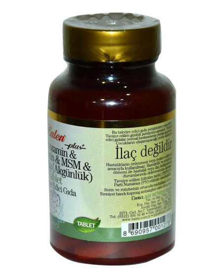 Glukozamin Kondroitin MSM Boswellia 60 Tablet