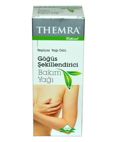 Göğüs Şekillendirici Bakım Yağı Yeşil Çay Yağı Özlü 100 cc