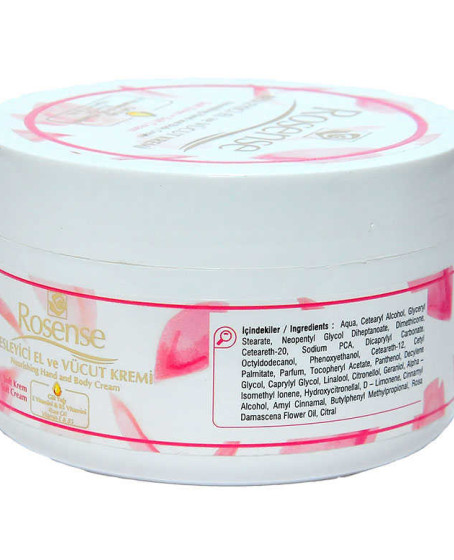 Gül Özlü Besleyici El Ve Vücut Kremi 250 ML
