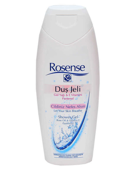 Gül Yağı ve E Vitaminli Pantenol Duş Jeli 400 ML