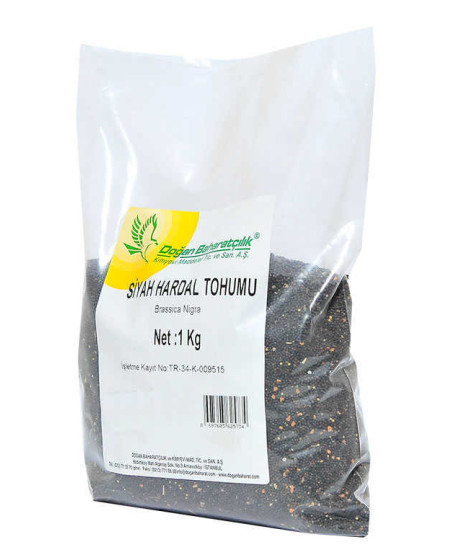 Hardal Tohumu Tane Doğal Siyah 1000 Gr Paket