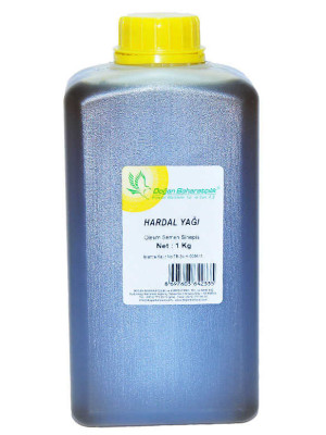 Hardal Yağı Pet Bidon 1000 Gr
