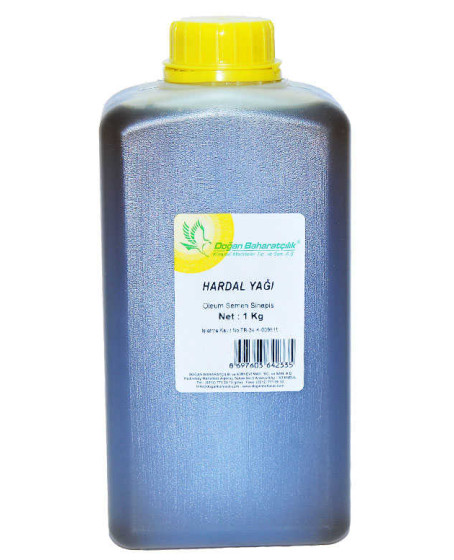 Hardal Yağı Pet Bidon 1000 Gr