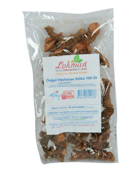 Havlucan Kökü Doğal 100 Gr Paket Havlucan Kökü Doğal 100 Gr Paket