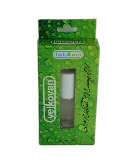 Yelkovan Menthol Masaj Yağı Roll On Yüzde 100 Natural Nane Yağı 5 ML