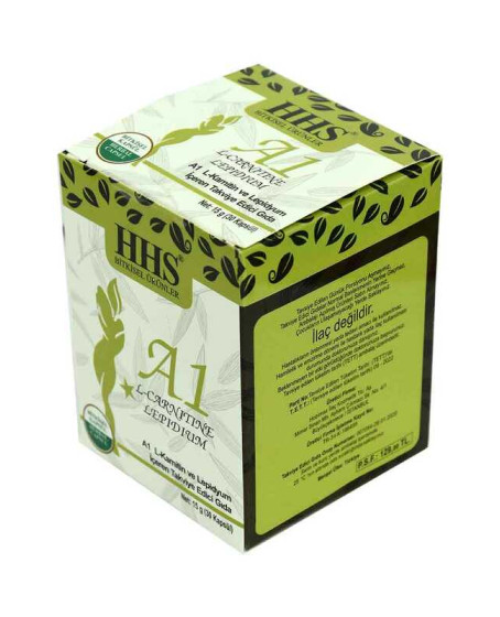 A1 L-Carnitine Lepidium Bitkisel 30  X 10 Adet
