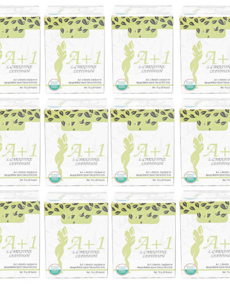 A1 L-Carnitine Lepidium Bitkisel 30  X 12 Adet