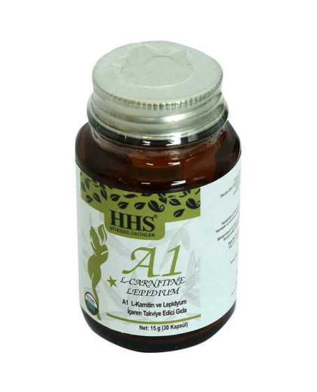 A1 L-Carnitine Lepidium Bitkisel 30  X 2 Adet