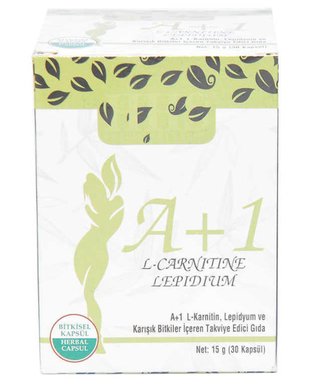 A1 L-Carnitine Lepidium Bitkisel 30  X 60 Adet