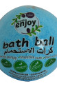 Himalaya Tuzlu El Yapımı Banyo Küvet Topu Sabunu Mavi 90-120 Gr