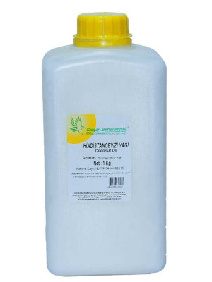 Hindistan Cevizi Yağı Pet Bidon 1000 Gr