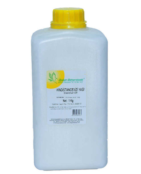 Hindistan Cevizi Yağı Pet Bidon 1000 Gr