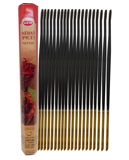 Hint Baharatları Kokulu 20 Çubuk Tütsü - İndian Spices