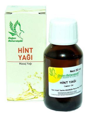 Hint Yağı 50 cc - Masaj ve Kaş Kripik Bakım Yağı