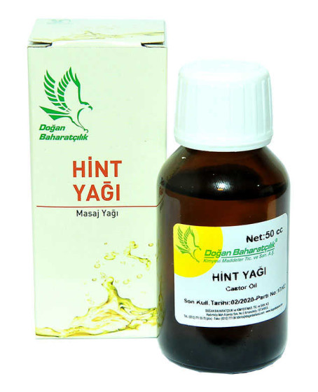 Hint Yağı 50 cc - Masaj ve Kaş Kripik Bakım Yağı