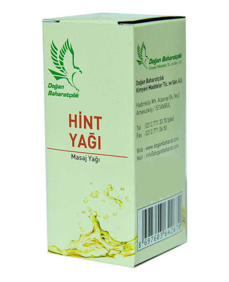 Hint Yağı 50 cc - Masaj ve Kaş Kripik Bakım Yağı