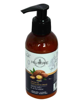 Humre Argan Yağlı E Vitaminli El ve Yüz Kremi 150 ML
