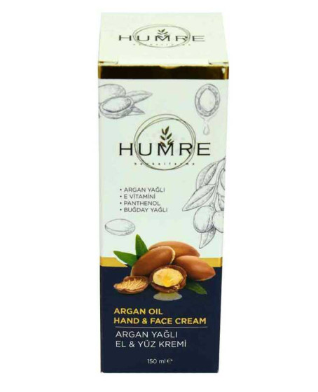 Humre Argan Yağlı E Vitaminli El ve Yüz Kremi 150 ML