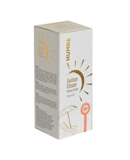 Güneş Kremi SPF 30+ UVA+UVB Suntan Cream 125 ML