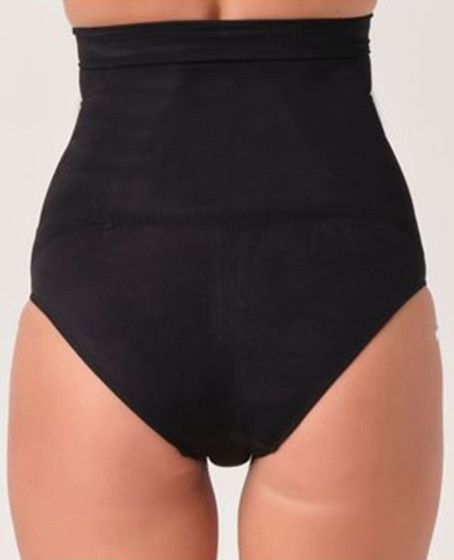 Siyah Kadın Dikişsiz Slip Korse Siyah Kadın Dikişsiz Slip Korse