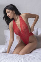 Kırmızı Dantelli Fantezi Bodysuit Kırmızı Dantelli Fantezi Bodysuit