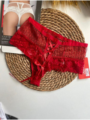 Kırmızı Kadın Puanlı Külot Margarita-K1006