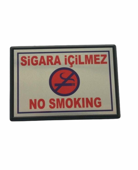 Cemax Yönlendirme Büyük Sigara İçilmez 13X8,5 cm Cemax Yönlendirme Büyük Sigara İçilmez 13X8,5 cm