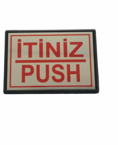 Cemax Yönlendirme Büyük İtiniz (Push) 13X8,5 cm