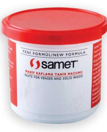 Samet Açık Maun Tamir Macunu 200 gr Samet Açık Maun Tamir Macunu 200 gr